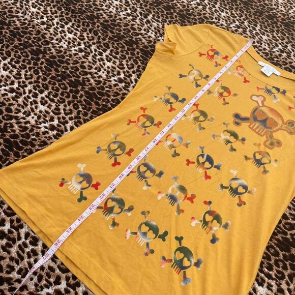 ☆ 2000s pirate skull baby tee ☆ - Picture 5 of 7